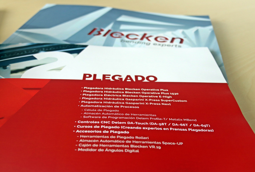 catalogo blecken plegado de chapa