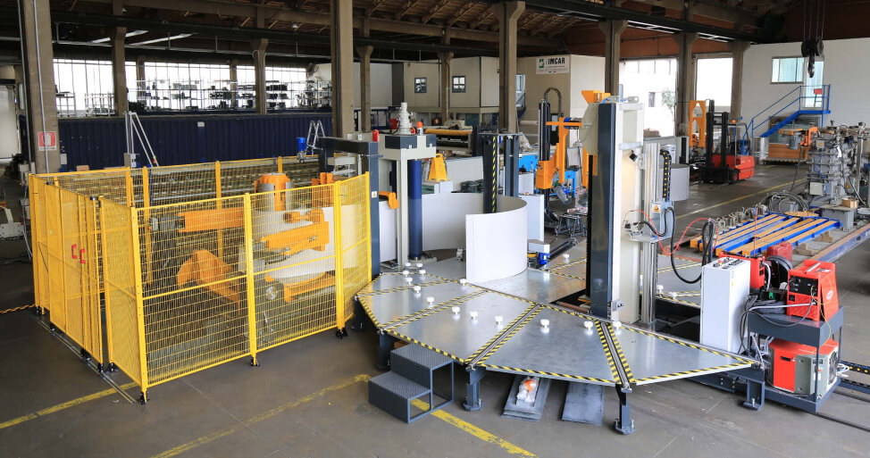 Fabricacion de depositos verticales