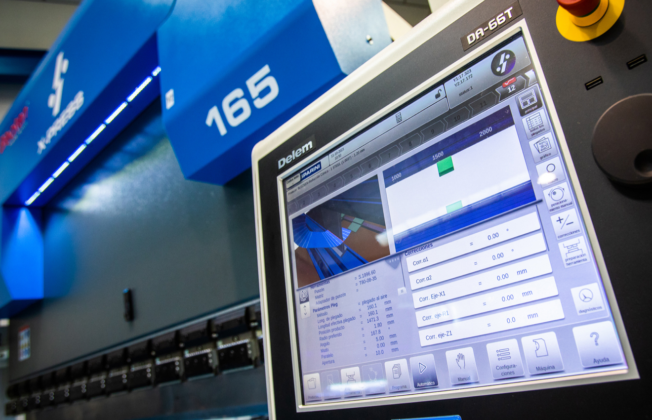 gasparini x press control cnc